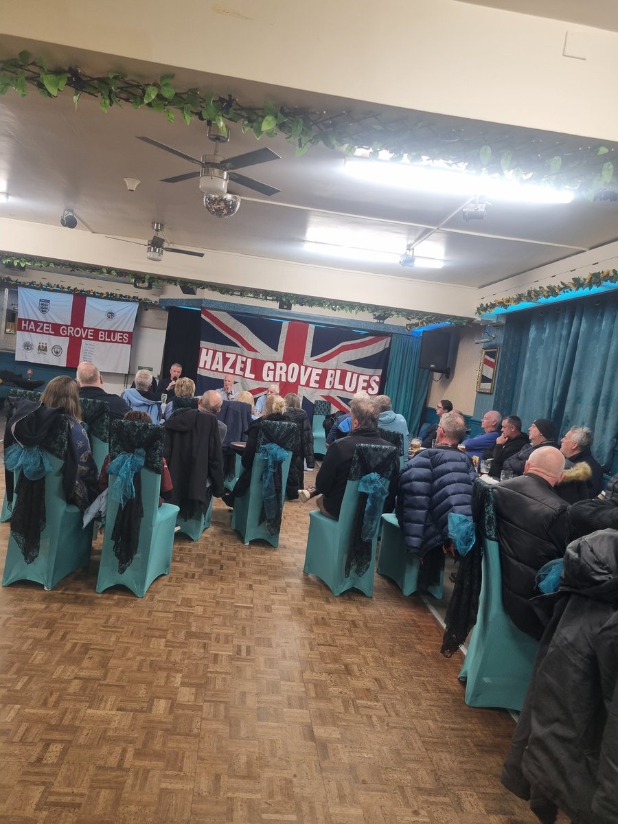 Fantastic Turn Out Tonight- 61 members in Attendance.  Massive Thank You too our guests David &amp; Ian Brightwell. 🩵