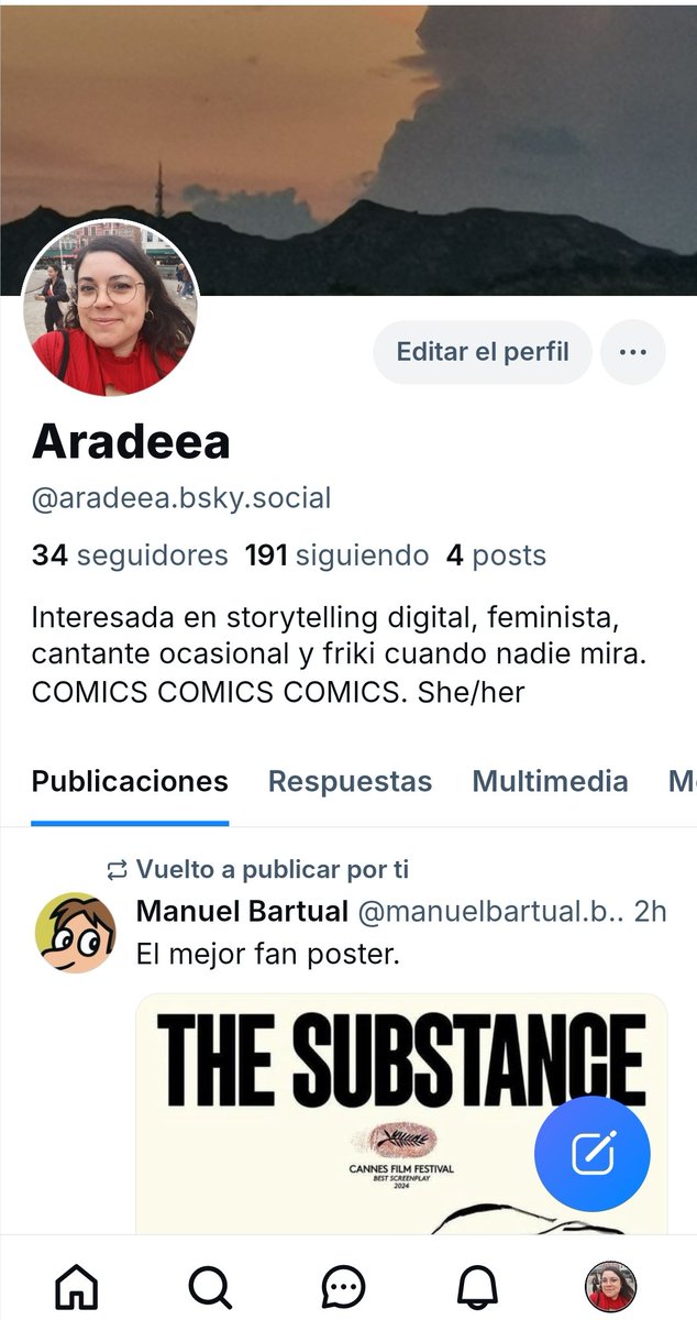 Aradeea's tweet image. Bonicxs, que gusto reencontrarme con la gente de los cómics en estos otros lares 🥲 ¿Os veo por allí?