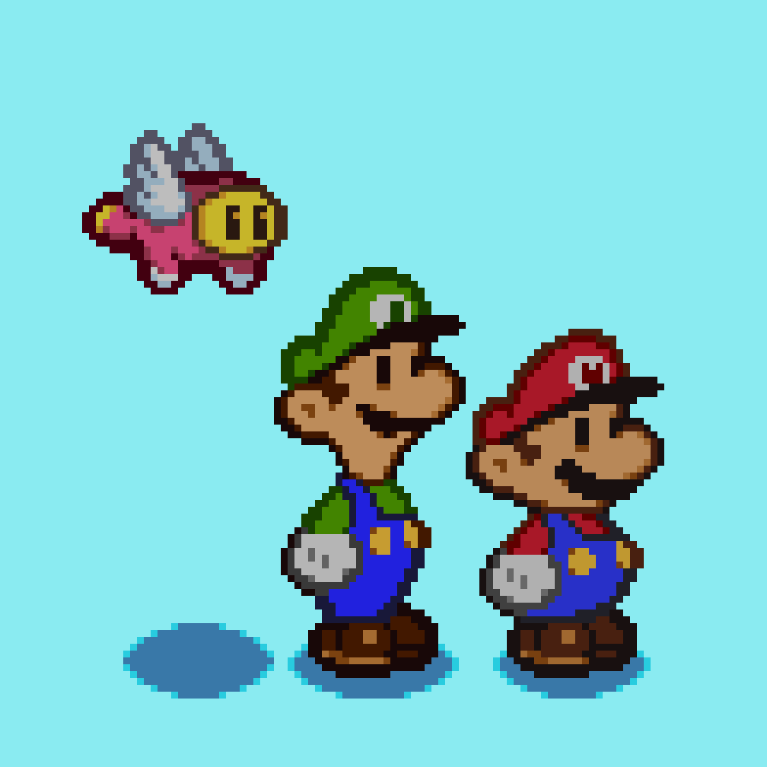 DogPond4's tweet photo. Paper Mario &amp; Luigi Brothership https://t.co/Tc6GyQ87Wf