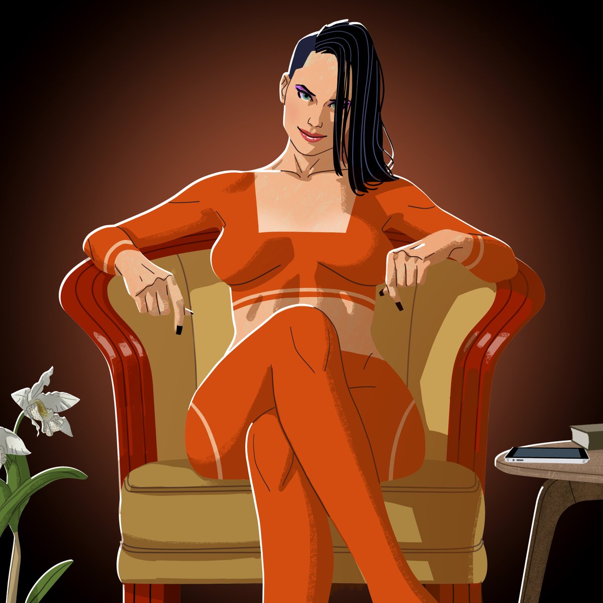 Chatting with a friend