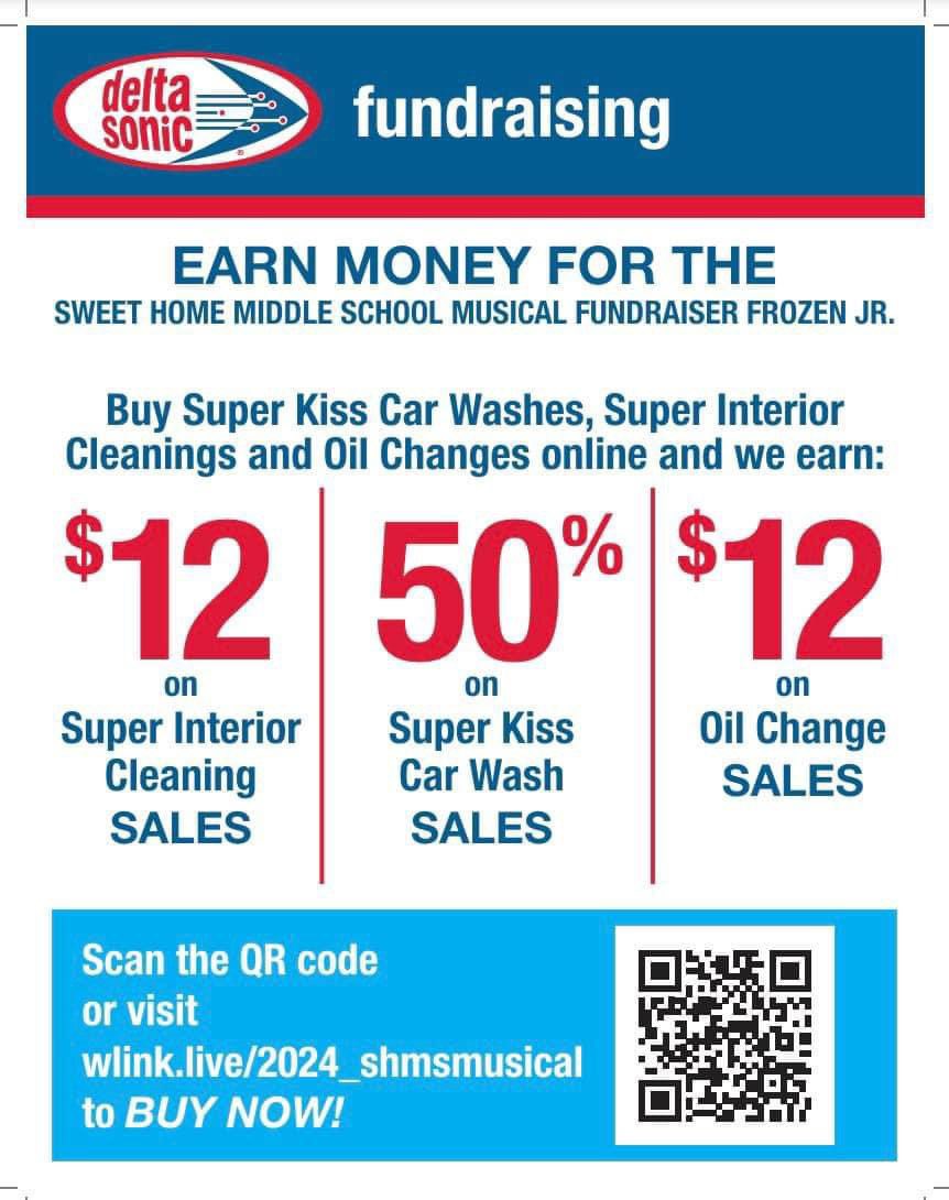 ❄️Please consider supporting the SHMS Musical, Frozen Jr! ❄️Everything for their amazing productions are funded via fundraising. Please help support the amazing cast <a href="/SweetHomeCSD/">Sweet Home Central School District</a> <a href="/SHMSptsa/">Sweet Home Middle School PTSA</a> <a href="/SweetHomeMusic7/">Sweet Home Music Department</a> 

Support here: 
fundraiser.vip/tickets/purcha…