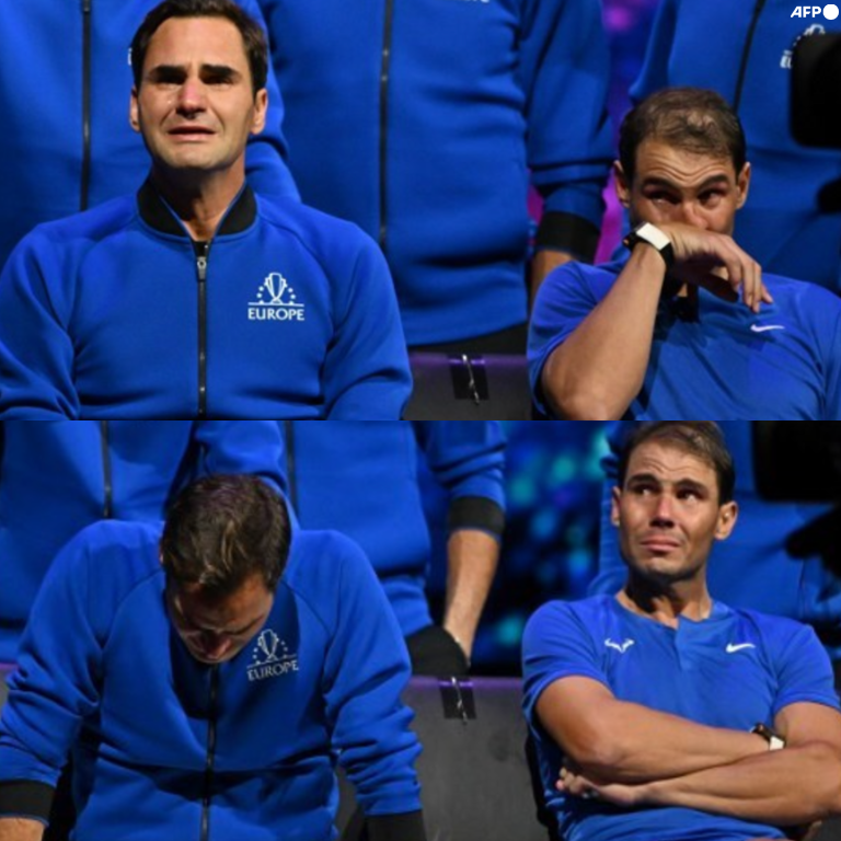 InvictosSomos's tweet photo. Qué afortunados fuimos. Gracias por tanto, Roger. Gracias por todo, Rafa. Siempre serán nuestros favoritos. LOS MÁS GRANDES.