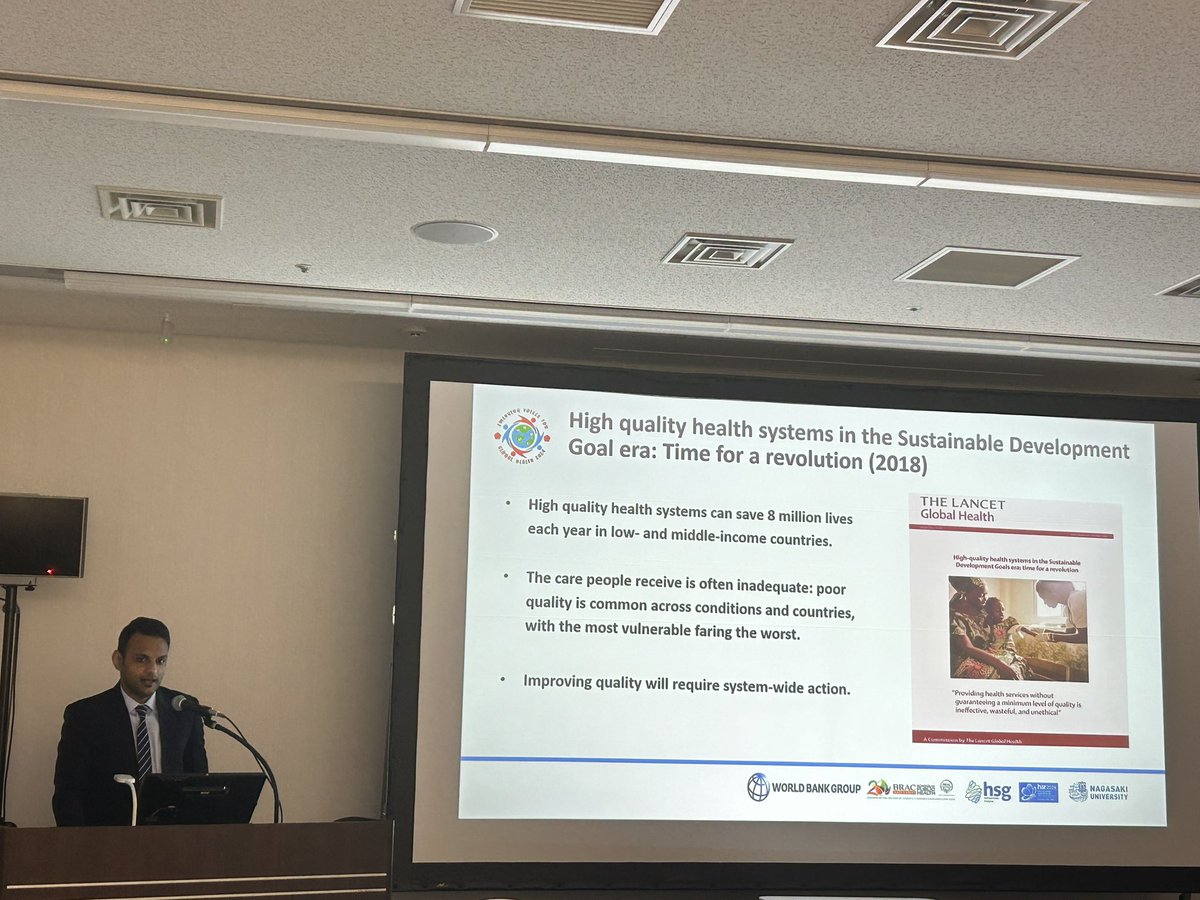 MeretteKhalil's tweet photo. Very insightful presentation on holistic and systematic #SDR #servicedeliveryreform to improve #maternalhealth, address #qualityofcare #healthdisparities, and save lives by #ev4gh2024 @edisonkachacha at @H_S_Global https://t.co/1y47Jf3dq2