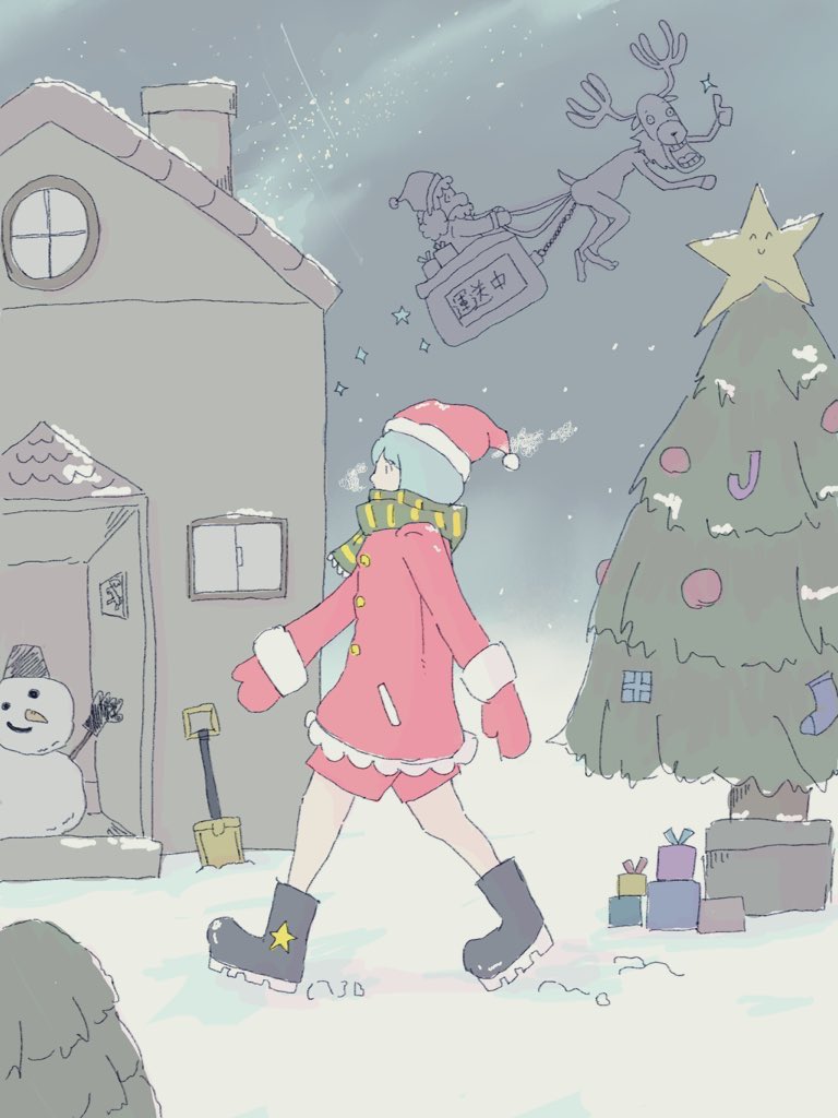 JAMEVE3's tweet photo. 街はクリスマス色ですね🎅 https://t.co/pLCdtOKCl4