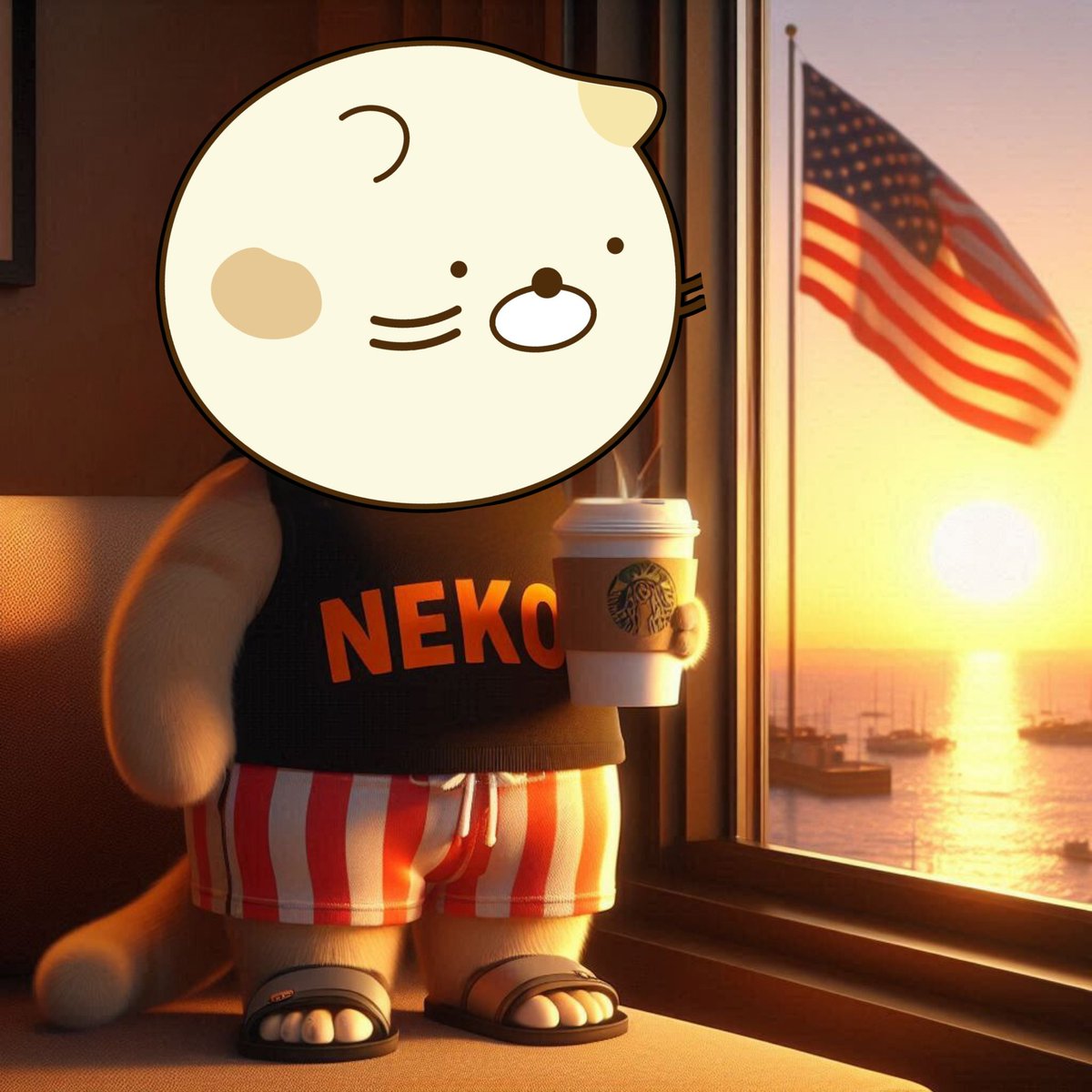 The night is darkest just before the dawn. $NEKO is here to stay, just waiting for its moment to shine. 🌞 #NEKOarmy
