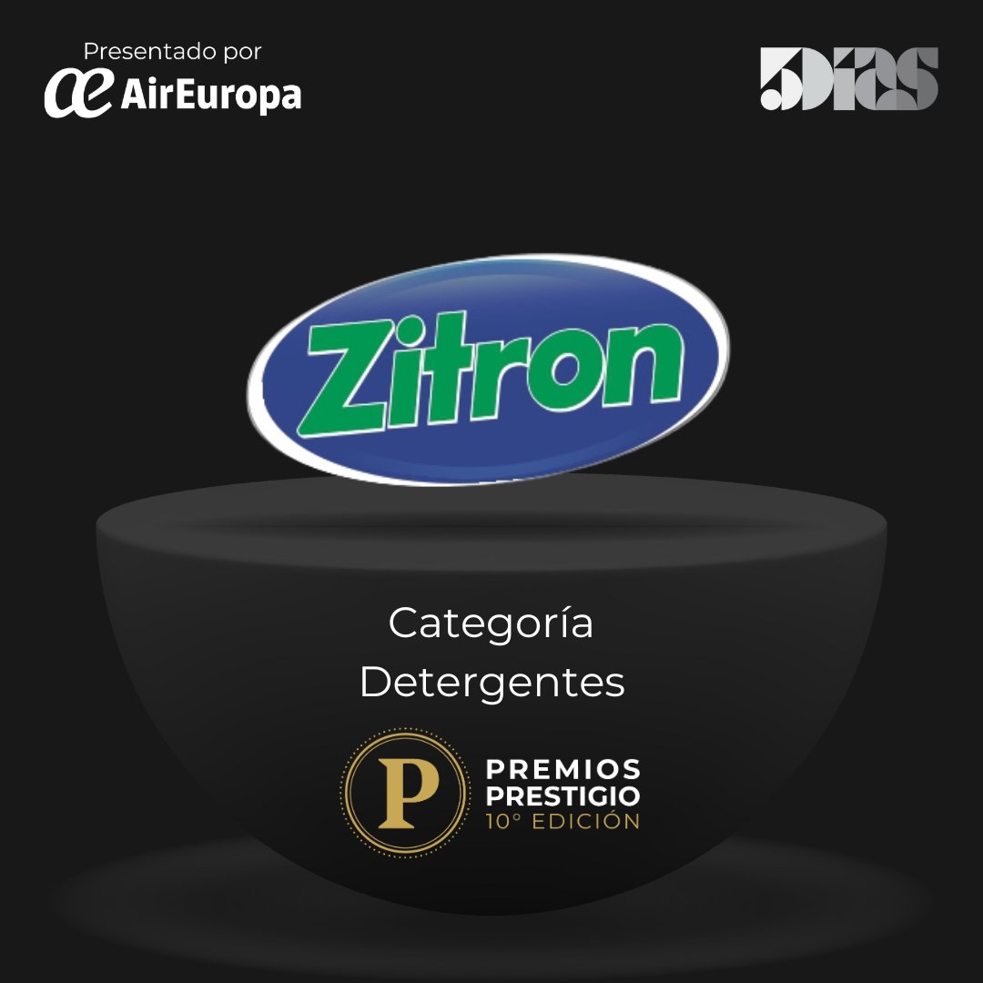 5DiasPy's tweet photo. 🏆 ¡Estas son las marcas ganadoras del Premio Prestigio 2024! 🌟

Hoy celebramos la excelencia, el liderazgo y la confianza. Estas marcas han sido reconocidas por su destacada trayectoria, innovación y por ganarse el corazón de los consumidores paraguayos.

🎉 ¡Felicidades a cada una de las ganadoras por ser un ejemplo de prestigio en el mercado!

#PremioPrestigio #5Días #10años