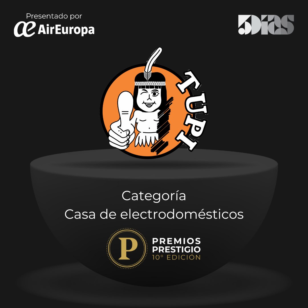 5DiasPy's tweet photo. 🏆 ¡Estas son las marcas ganadoras del Premio Prestigio 2024! 🌟

Hoy celebramos la excelencia, el liderazgo y la confianza. Estas marcas han sido reconocidas por su destacada trayectoria, innovación y por ganarse el corazón de los consumidores paraguayos.

🎉 ¡Felicidades a cada una de las ganadoras por ser un ejemplo de prestigio en el mercado!

#PremioPrestigio #5Días #10años