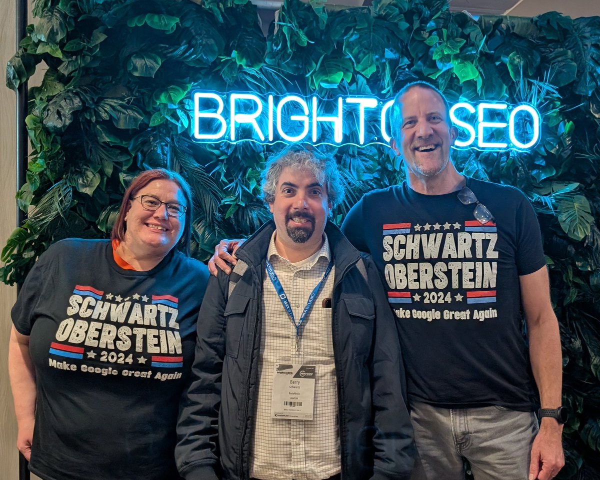 ndyjsimpson's tweet photo. Barry we tried, maybe it was Mordy's fault?
#makegooglegreatagain #BrightonSEO https://t.co/OqhBXOeh4x