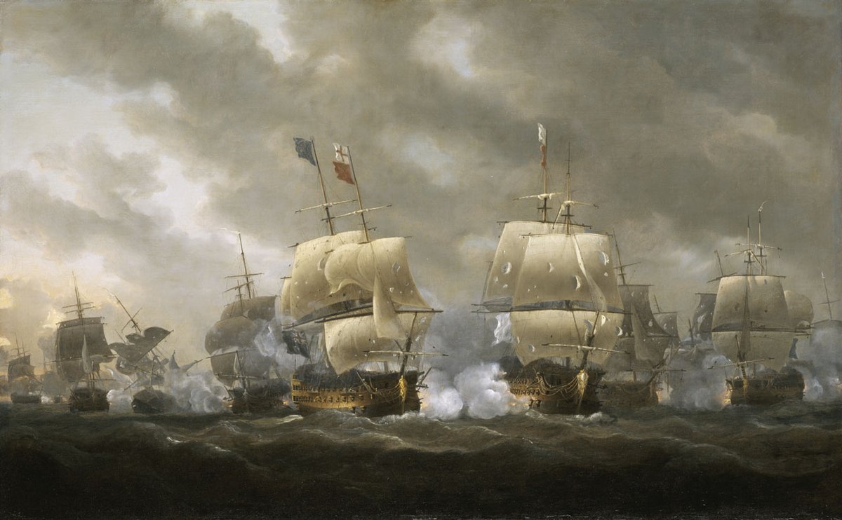 kejamieson_'s tweet image. #OTD 1759– The Battle of Quiberon Bay

The battle which inspired ‘Heart of Oak’ &amp;amp; stopped French plans to invade Britain. 

'the Trafalgar of the Seven Years War' - Mahan

24 British ships under Edward Hawke engaged 21 French, commanded by Marshal de Conflans