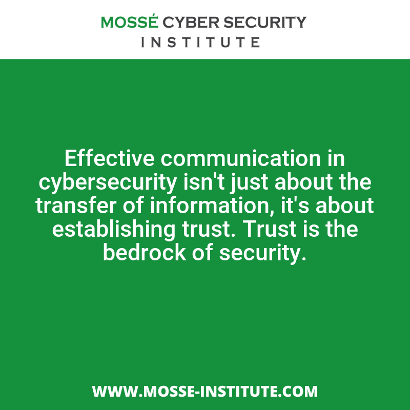 Mossé Cyber Security Institute tweet media