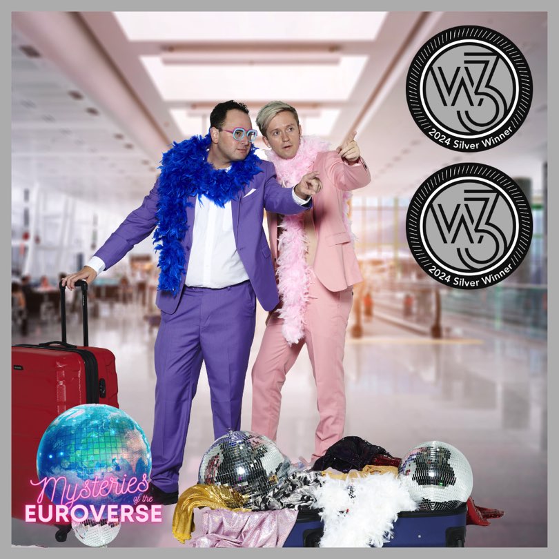 euroversepod's tweet photo. We won another TWO awards at the @W3Awards: Silver for Best Individual Podcast (News &amp; Politics) &amp; for Best Indie Podcast Series. Thanks for listening- your continued support powered us through our 1st season. Check out Bonus EP 2 &amp; get ready for a Season 2 filled with surprises! https://t.co/Fm3mxaGGut