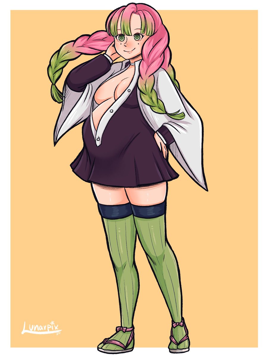 Mitsuri 🩷

The Hashira of love

C0/MM for anonymous 

#pregnant #pregnantart