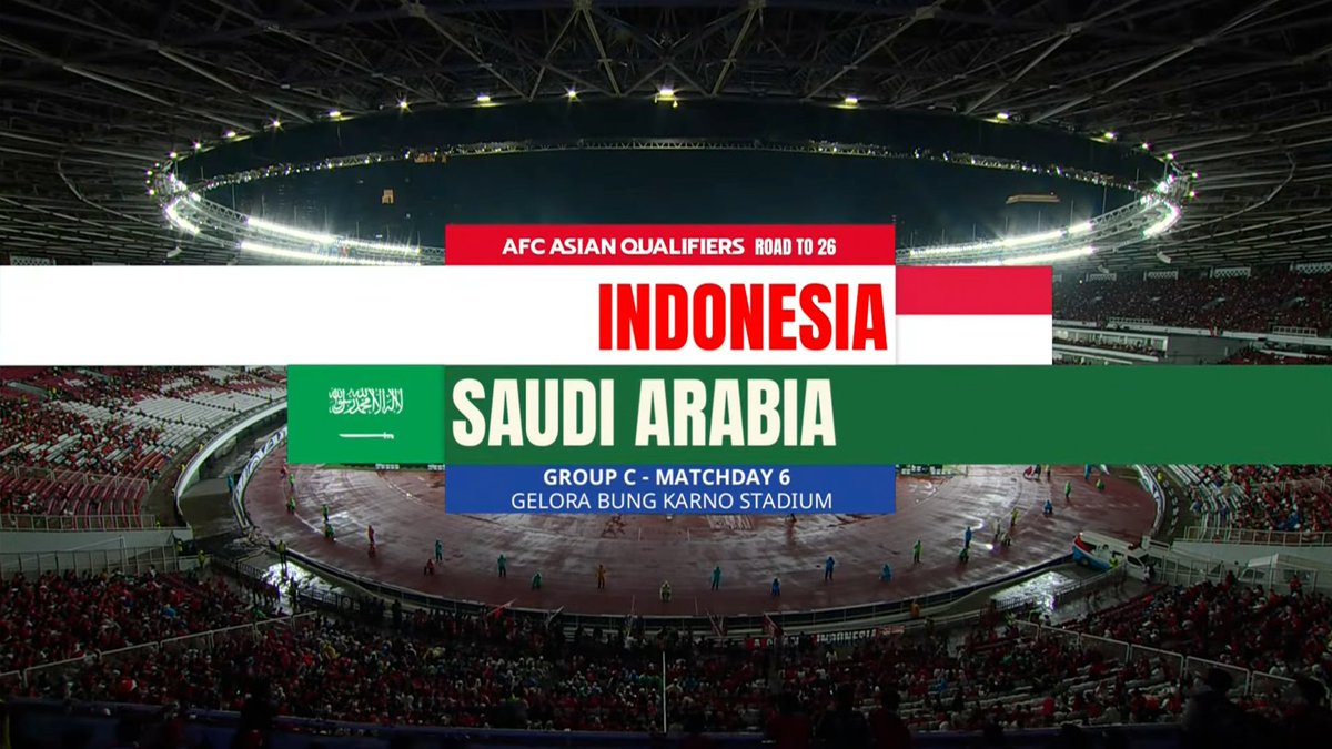 Indonesia vs Saudi Arabia