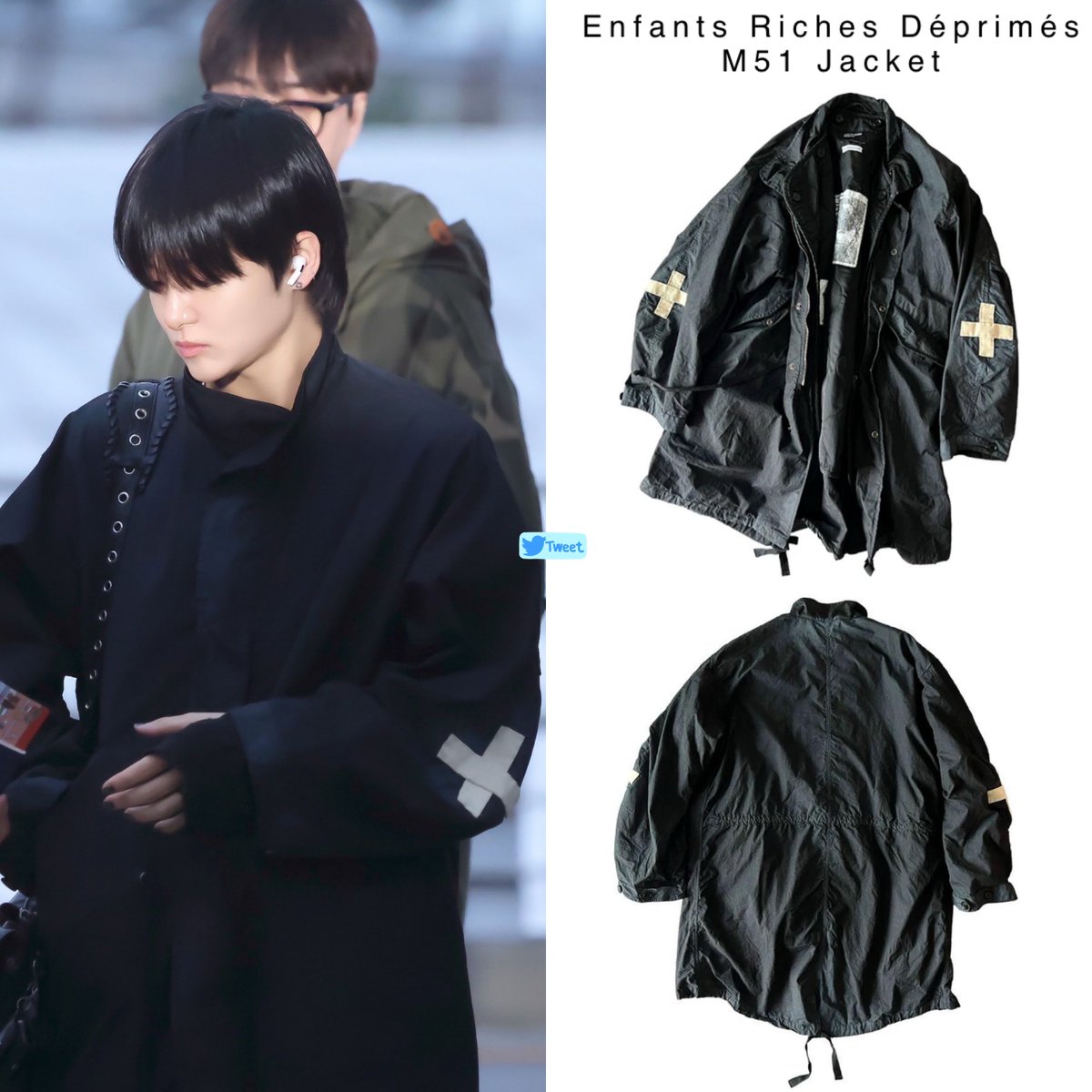 ジャケット・アウター ERD Enfants Riches Deprimes M51 Jaket ジフン Enfants Riches Déprimés M51 Jacket 