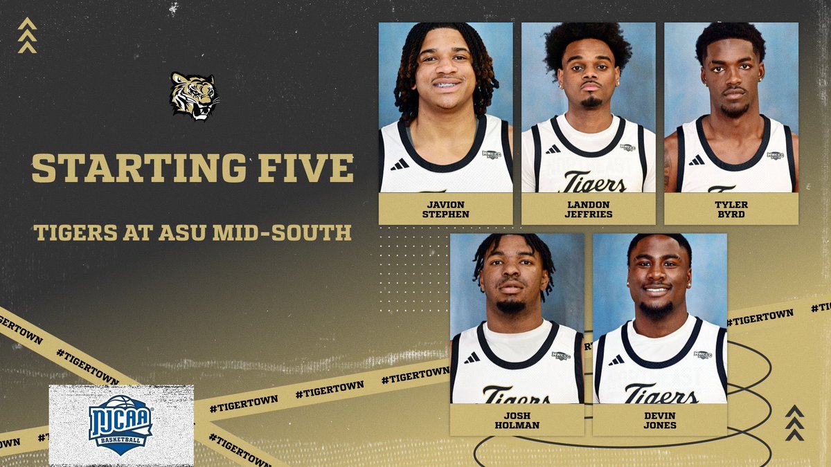 Northeast Tigers (@nemcctigers) on Twitter photo MBK | STARTING LINEUP: Terrence Marco draws the first start of his sophomore season for <a href="/NEMCCBasketball/">NEMCCMen'sBasketball</a> against Baton Rouge PG!
0οΈβ£ Javion Stephen
2οΈβ£ Tyler Byrd
5οΈβ£ Josh Holman
7οΈβ£ Terrence Marco
1οΈβ£5οΈβ£ Zane Tipler
πΊ bit.ly/NEBlackChannel
π bit.ly/NEMB24G7Stats
π― #TigerTown MBK | STARTING LINEUP: Terrence Marco draws the first start of his sophomore season for <a href="/NEMCCBasketball/">NEMCCMen'sBasketball</a> against Baton Rouge PG!
0οΈβ£ Javion Stephen
2οΈβ£ Tyler Byrd
5οΈβ£ Josh Holman
7οΈβ£ Terrence Marco
1οΈβ£5οΈβ£ Zane Tipler
πΊ bit.ly/NEBlackChannel
π bit.ly/NEMB24G7Stats
π― #TigerTown