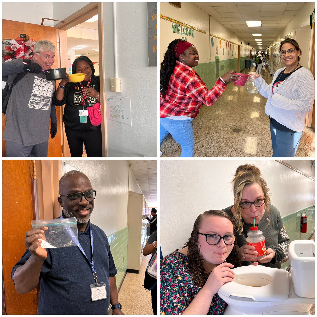 Our <a href="/bayside6campus/">Bayside6Campus</a> teachers understood the assignment!   “I don’t know what you’re talking about.” #undergroundspiritweek #anythingbutacup <a href="/BBoynton28/">Brad Boynton</a>