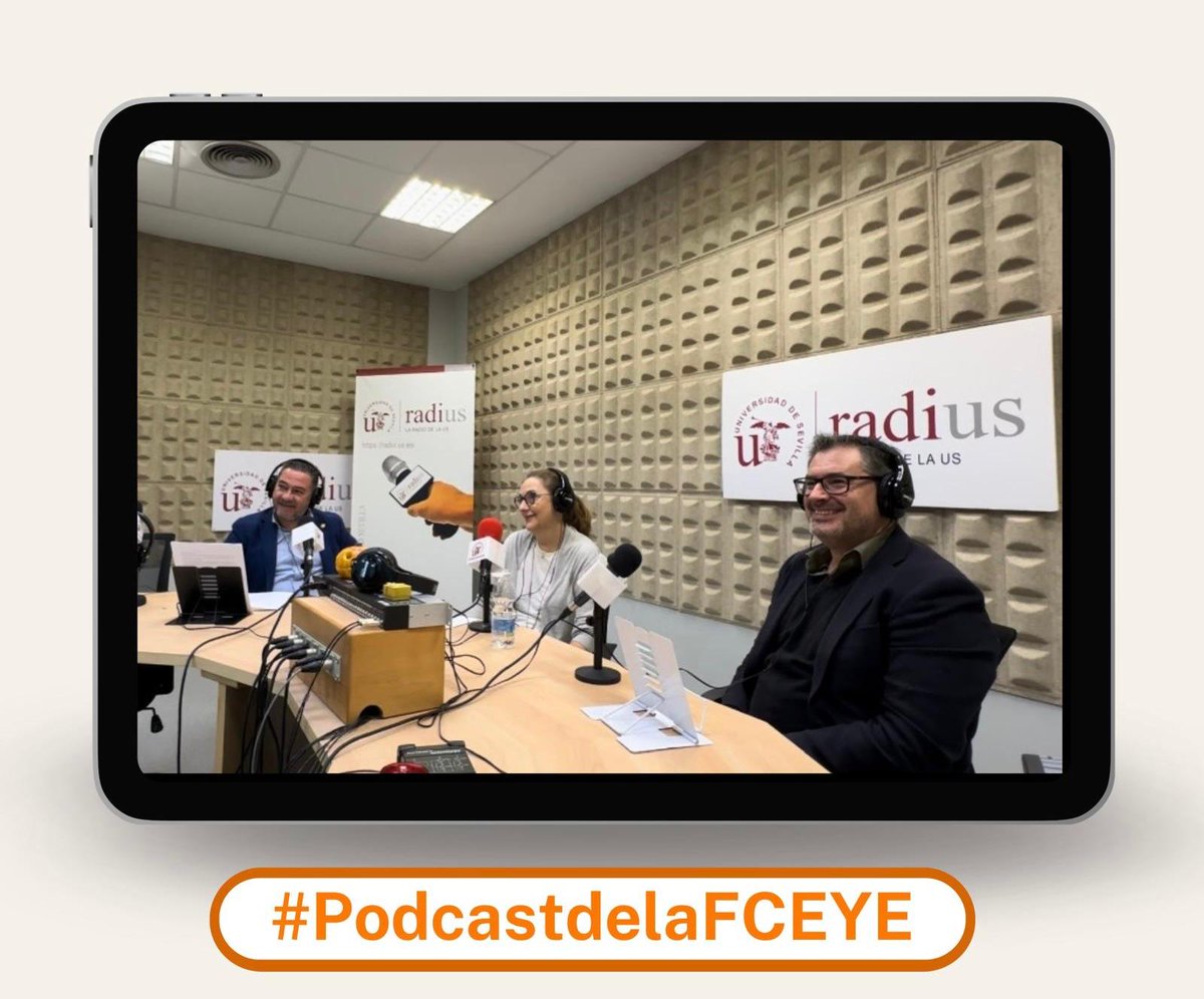 Imasero (@maseroinma) on Twitter photo He aplazado temporalmente el podcast #DocentesXXI para dirigir el podcast de la <a href="/FceyeUs/">Facultad Económicas y Empresariales Univ. Sevilla</a> en <a href="/RadiUS_Sevilla/">RadiUS</a>. Espero que os gusten nuestras propuestas. Ya está disponible el primer episodio de presentación del #podcastFCEYE en radio.us.es/episodio/podca… y go.ivoox.com/sq/2486903 He aplazado temporalmente el podcast #DocentesXXI para dirigir el podcast de la <a href="/FceyeUs/">Facultad Económicas y Empresariales Univ. Sevilla</a> en <a href="/RadiUS_Sevilla/">RadiUS</a>. Espero que os gusten nuestras propuestas. Ya está disponible el primer episodio de presentación del #podcastFCEYE en radio.us.es/episodio/podca… y go.ivoox.com/sq/2486903