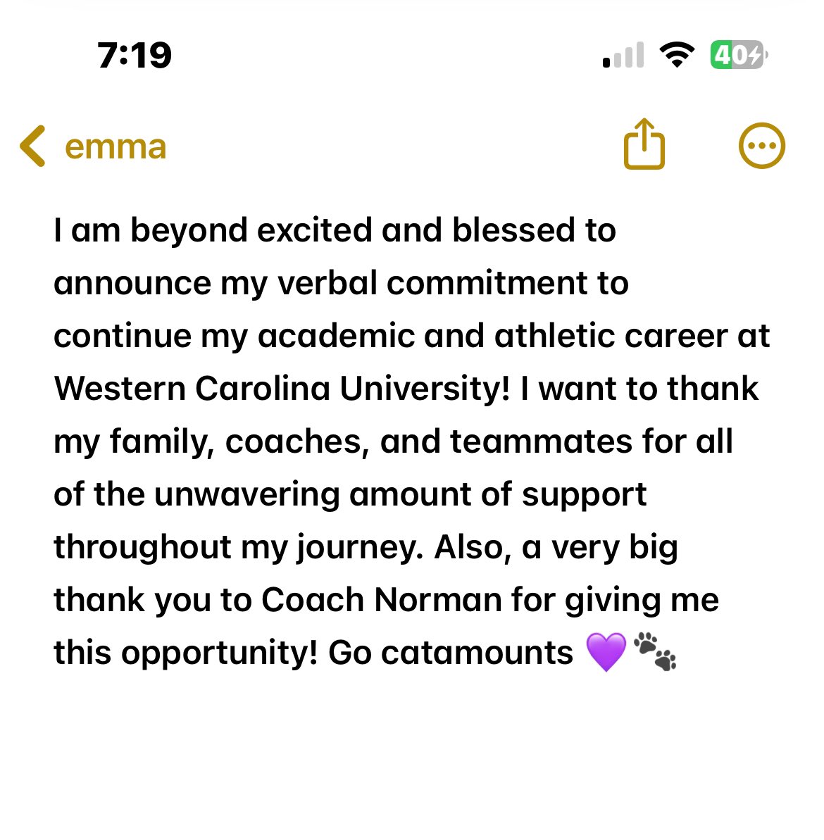 Catamount Country💜🐾