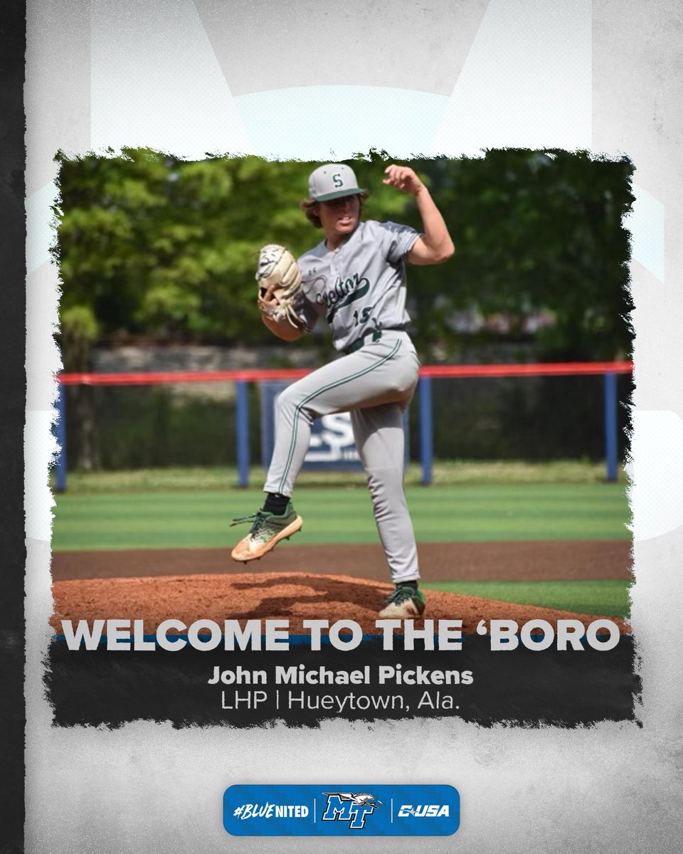 Welcome to the 'Boro, John Michael Pickens!

#BLUEnited | #BlueCrew