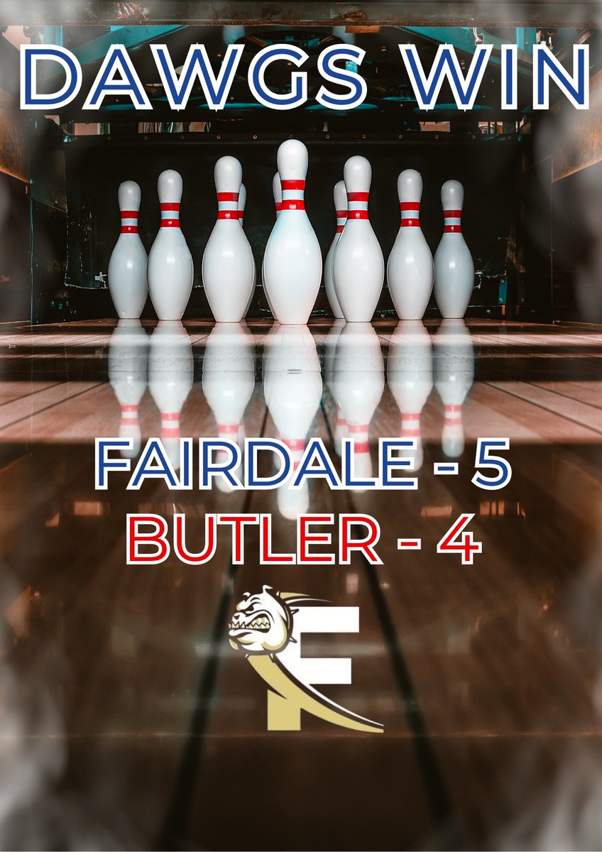 Fairdale Bowling moves to 4-0 on the season after defeating Butler 5-4! #FairdaleBowling