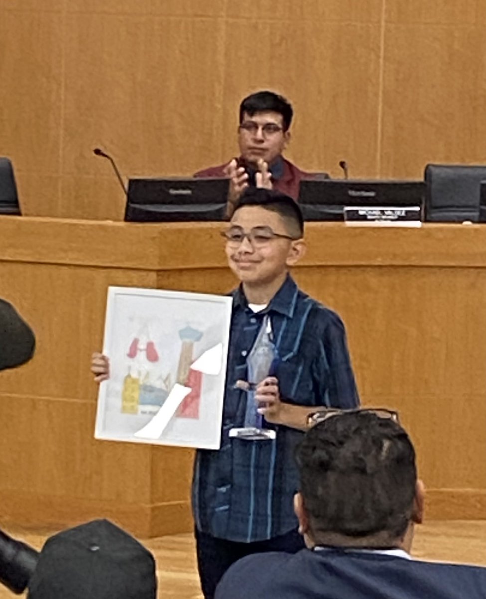 Emmanuel R. Recognize at our board meeting. Congratulations