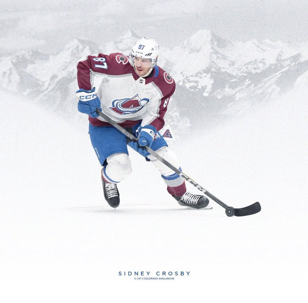 Tell me this doesn’t look incredible. #GoAvsGo