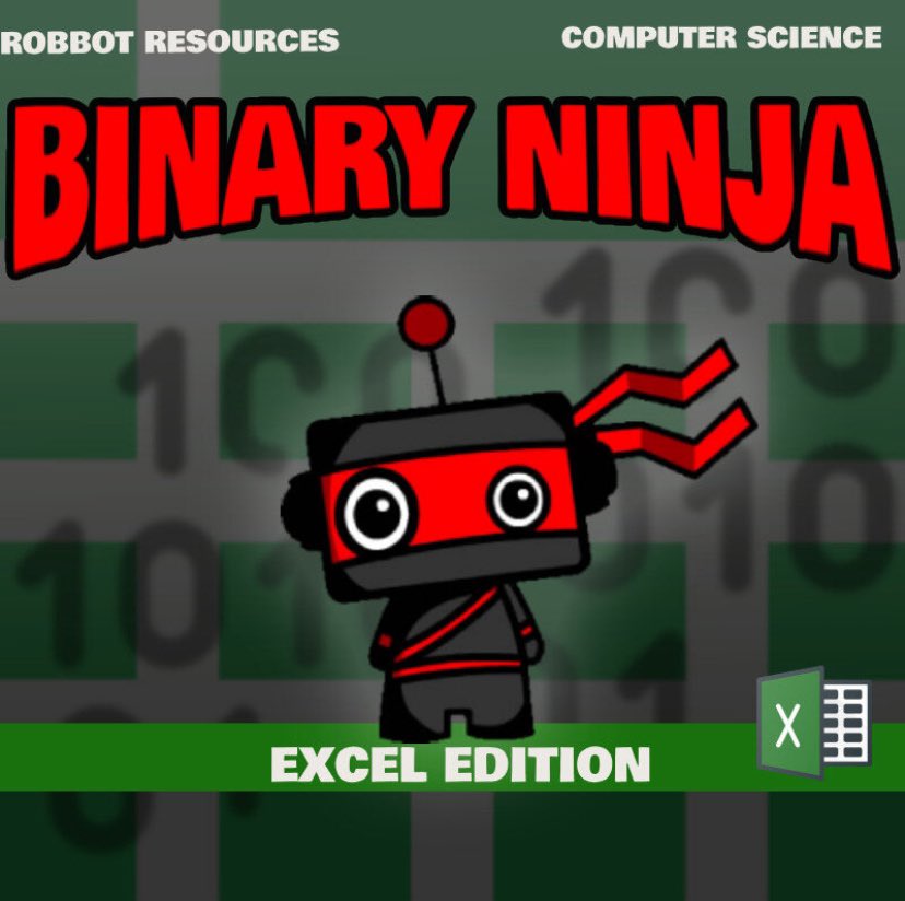 RobbotResources's tweet image. 🚀 Master Binary with Binary Ninja! 🥷💻

Our new Excel-based resource makes binary conversion fun and interactive!
Perfect for GCSE Computer Science &amp;amp; KS3 learners, it sharpens skills while slicing through tricky concepts.

⚡ tinyurl.com/ybkpuvcs
 #GCSECS