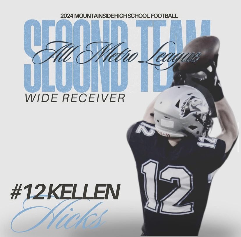 Kellen Hicks (@kellenhicks23) on Twitter photo Super honored to receive first team all league defensive back and second team all league wide receiver!
<a href="/MavHSFB/">Mountainside HS Football</a> <a href="/KeanonLowe/">Keanon Lowe</a> <a href="/JordanJ_/">Jordan Johnson</a> <a href="/BrandonHuffman/">Brandon Huffman</a> <a href="/AndrewNemec/">Andrew Nemec</a> <a href="/PrepRedzoneOR/">Prep Redzone Oregon</a> Super honored to receive first team all league defensive back and second team all league wide receiver!
<a href="/MavHSFB/">Mountainside HS Football</a> <a href="/KeanonLowe/">Keanon Lowe</a> <a href="/JordanJ_/">Jordan Johnson</a> <a href="/BrandonHuffman/">Brandon Huffman</a> <a href="/AndrewNemec/">Andrew Nemec</a> <a href="/PrepRedzoneOR/">Prep Redzone Oregon</a>