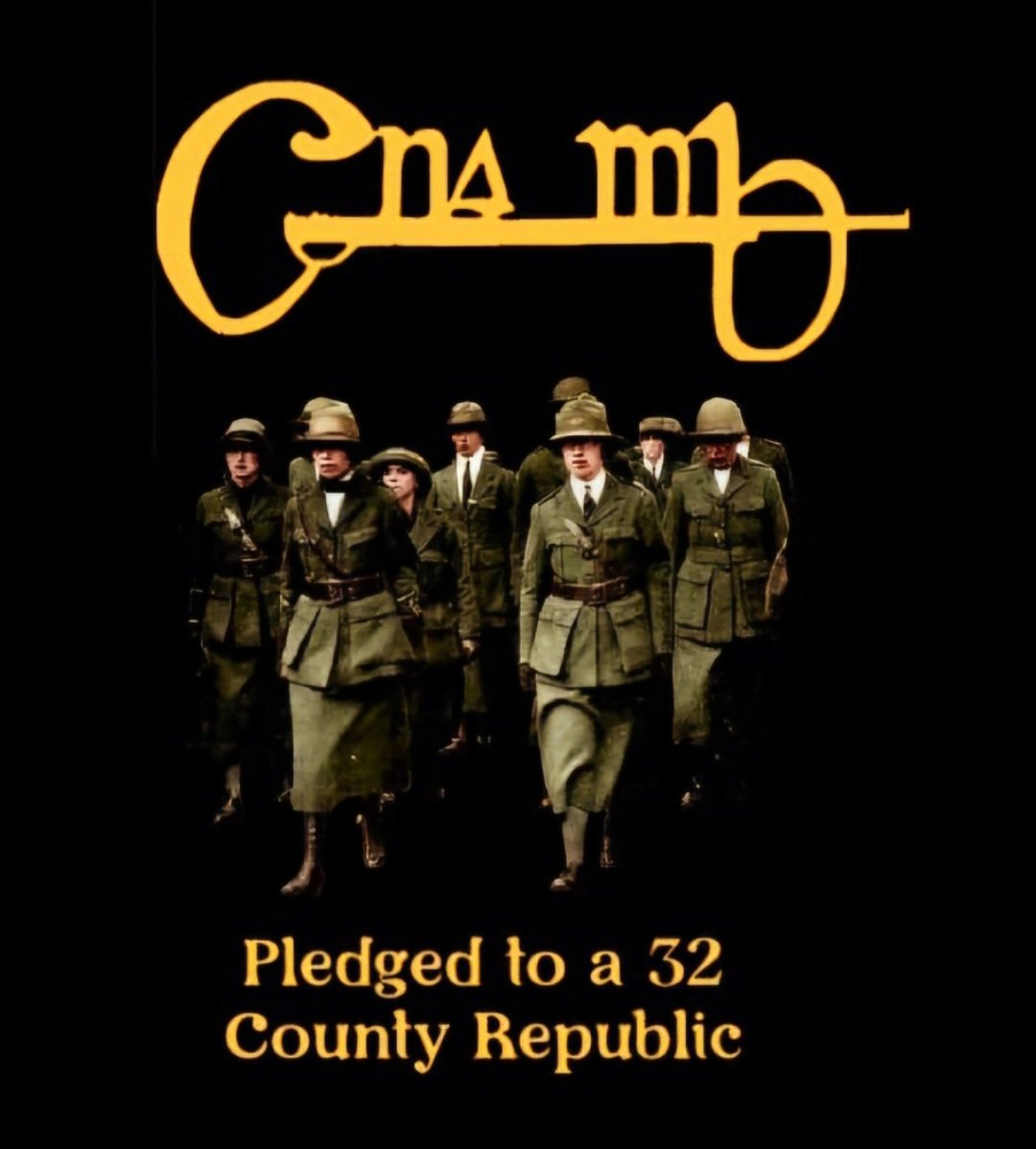 1922_adrian's tweet photo. The Soldiers of Cumann na mBan 🇮🇪
New tee avaiable
https://t.co/h5hnB7ttvA
They stand for the honour of ireland,
As their sisters in days that are gone,
And they’ll march with their brothers to freedom,
The soldiers of Cumann na mBan"
#Irish_Republic
#United_Ireland
#CnmB https://t.co/eHttADZYB9