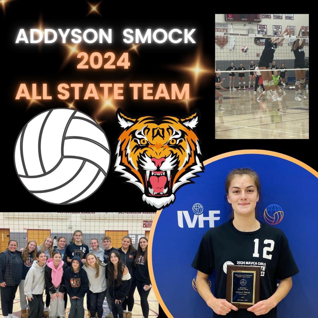 OA Volleyball (@oavolleyball) on Twitter photo Congratulations to Senior Captain Addyson Smock for being selected by the <a href="/MassGHSVB/">Mass Girls' HS VBall</a> D2 All-State Team! We are so proud of you!! #OAVB 👏🏼 Congratulations to Senior Captain Addyson Smock for being selected by the <a href="/MassGHSVB/">Mass Girls' HS VBall</a> D2 All-State Team! We are so proud of you!! #OAVB 👏🏼