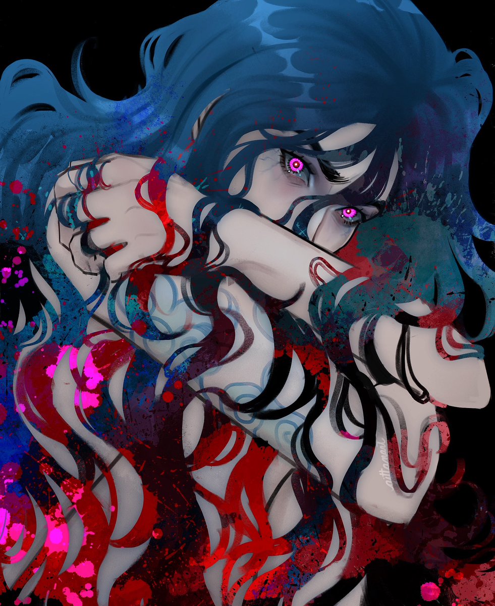 gittanart's tweet photo. hair holds memories, jinx. https://t.co/KCGbsJGVT7