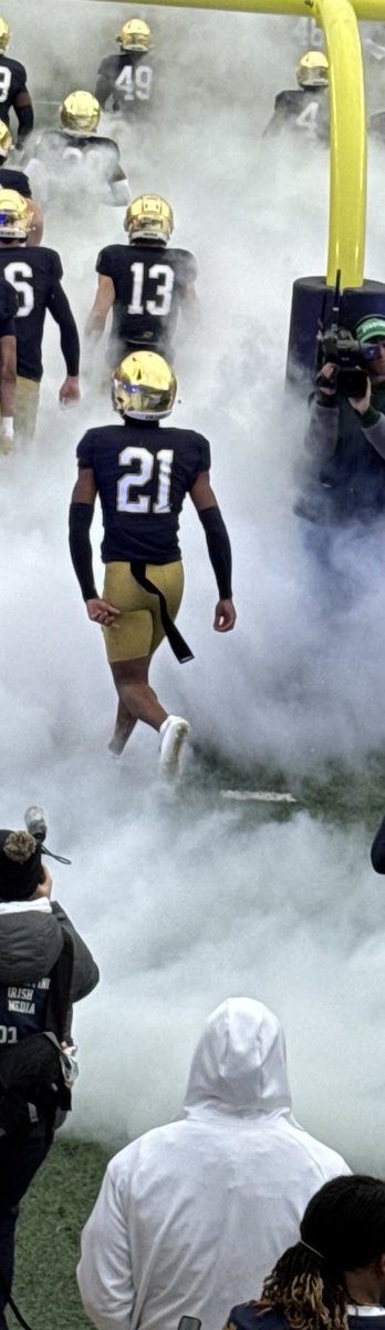 DanielHraider's tweet image. The schedule says home finally but “I DON’T THINK SO”. Go Irish!!!!!