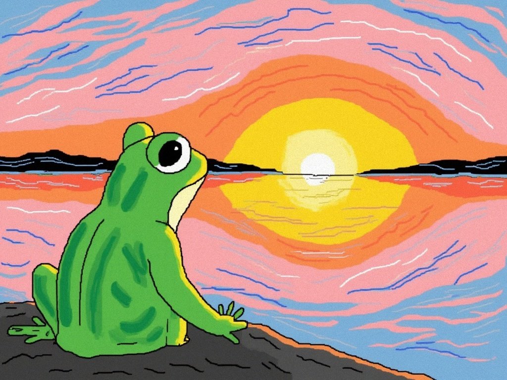 hellomspaint's tweet image. Come rest traveller, you must be tired.
Come sit with pepe and enjoy the view..

$MSP #MSPAINT #PEPE