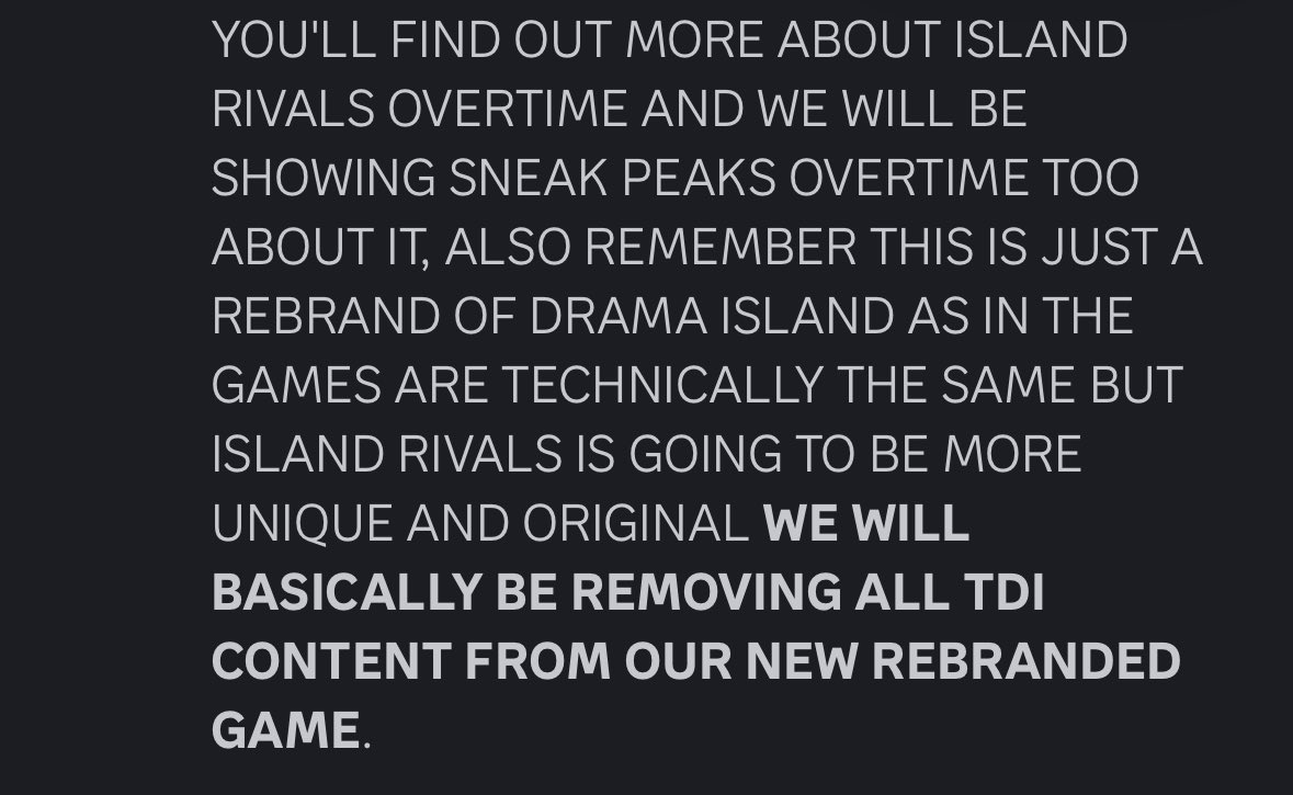 TrinaBurnee's tweet photo. After this incident, Drama Island got copyright claimed by FreshTV and Tackz changed his name to Venom, which is what I’ll refer to him from now on. The mods that held him accountable were replaced with a team of yes men who praise him. He started to focus on Island Rivals https://t.co/mXtM6JoyUv