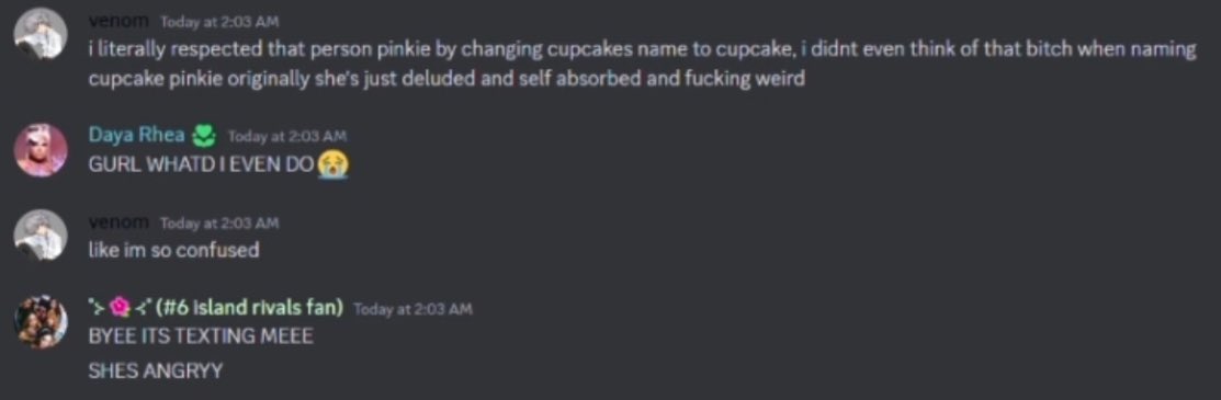 TrinaBurnee's tweet photo. There is a clear jealousy for both Mojo and Pinkie shown in these messages. Mojo and Pinkie have worked respectfully and with love, so much so they have contact with people in FreshTV. Venom doesn’t, he works out of greed and thinks he can sucker people out of money. https://t.co/JklFPxrPOY