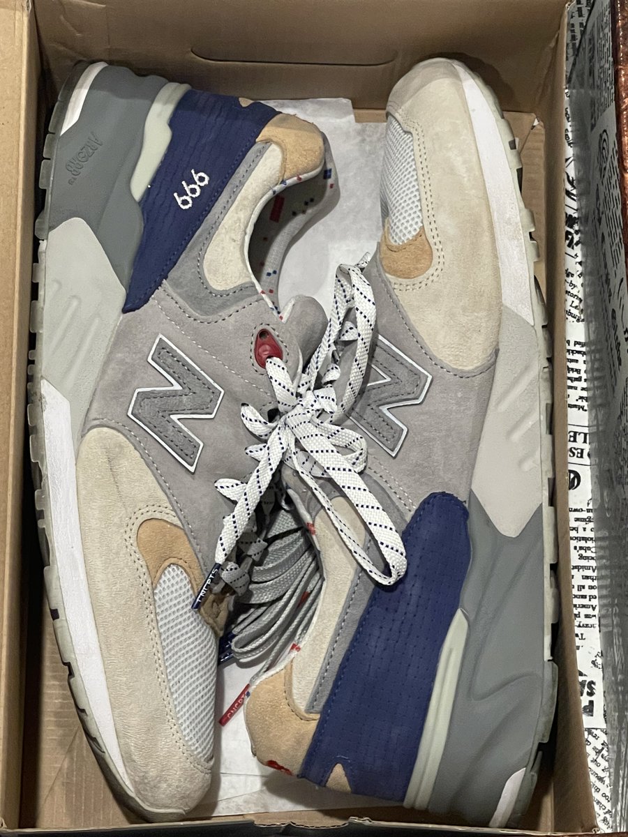 DblocDunks's tweet image. Calling ALL NEW BALANCE HEADS

Concepts x NB999 &quot;Hyannis Blue&quot;
Preowned Excellent Condition
Size 12
OG All Including Special Concepts Box
$599 Shipped

$50 TO RANDOM RP WHEN SOLD
DM TO PURCHASE