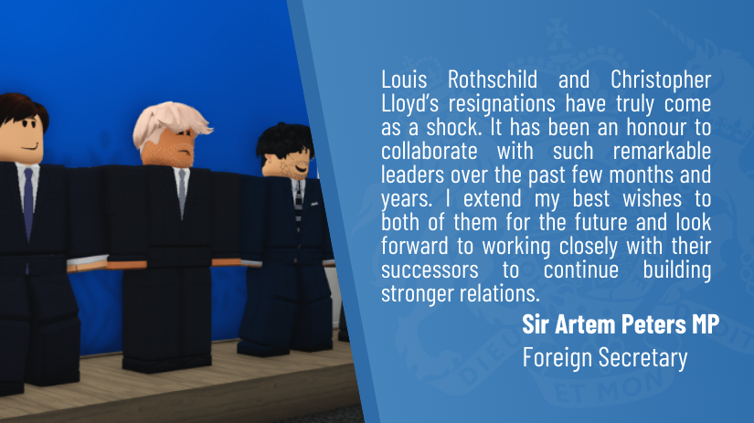 Statement from Foreign Secretary @ArtemPetersBUK
on the resignations of the Canadian and Australian Prime Ministers