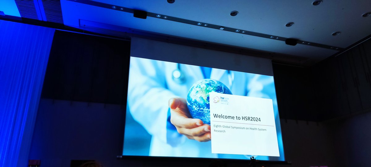 Very interesting keynote session on planetary health at the global health systems research conference yesterday. There's a lot of talk about transformation of systems - climate can learn a lot from health practitioners. 

#HSR2024