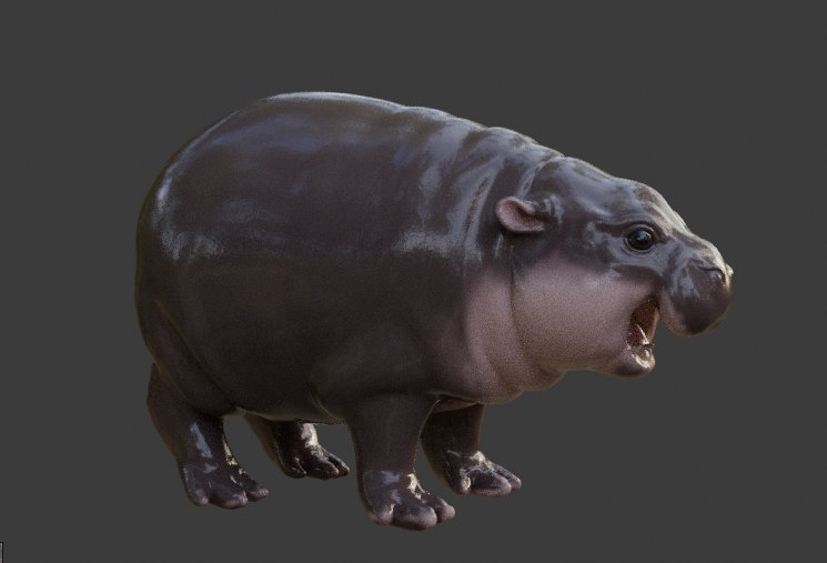 Uma iluminada no blender #moodeng