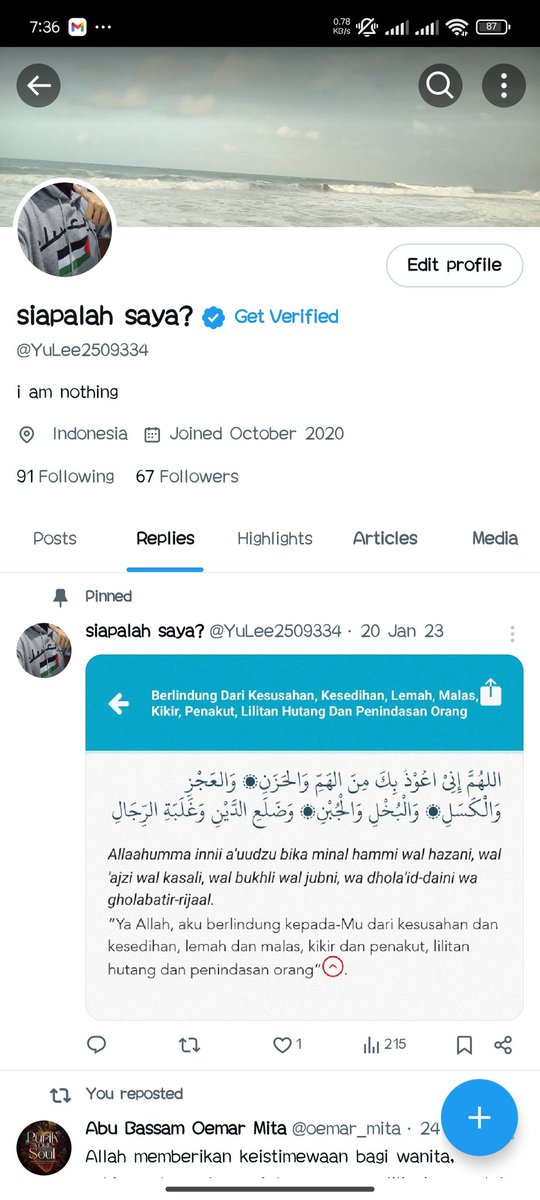 YuLee2509334's tweet photo. Guys...
So long aku uninstall X, 
Baru saja aku re-install lagi X,
Dan kok centang biru &amp;  " get verified"

Kok bisa ? https://t.co/wBzNc8Bhrn