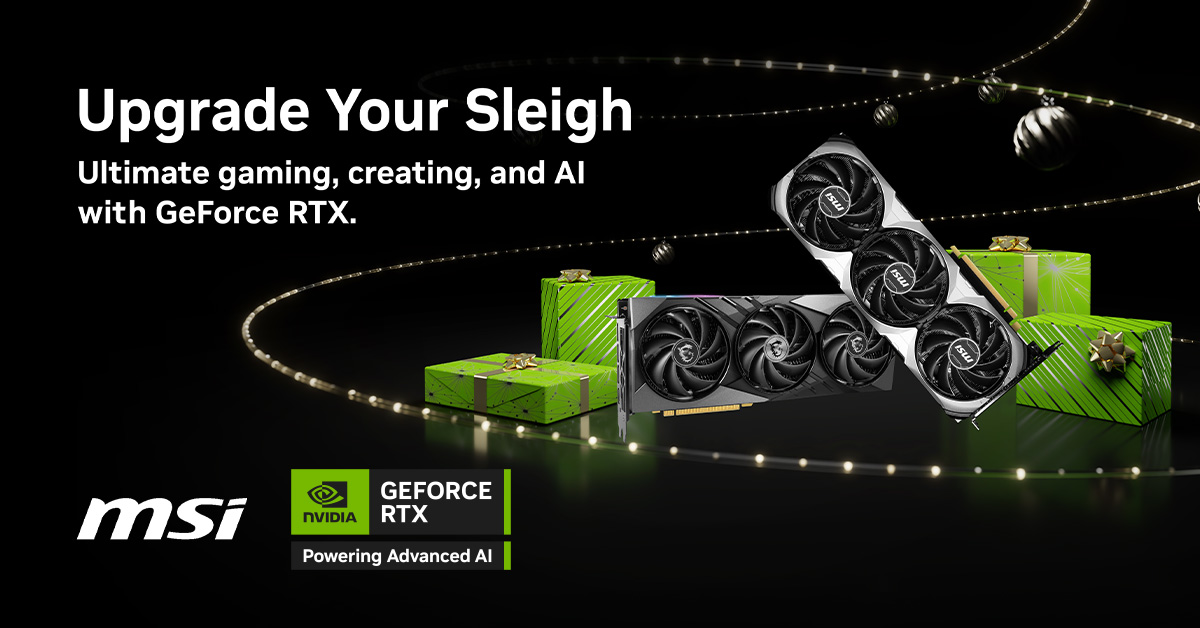 Newegg Canada (@neweggcan) on Twitter photo Say hello to the future with the <a href="/MSI/">MINDLESS SELF INDULGENCE</a> GeForce RTX 40 Series GPUs! Whether you're sleighing in the latest game or pushing creative boundaries, the RTX 40 Series is built to bring your vision to life like never before.
What will YOU create next?
🔗newegg.io/a87811e2 Say hello to the future with the <a href="/MSI/">MINDLESS SELF INDULGENCE</a> GeForce RTX 40 Series GPUs! Whether you're sleighing in the latest game or pushing creative boundaries, the RTX 40 Series is built to bring your vision to life like never before.
What will YOU create next?
🔗newegg.io/a87811e2