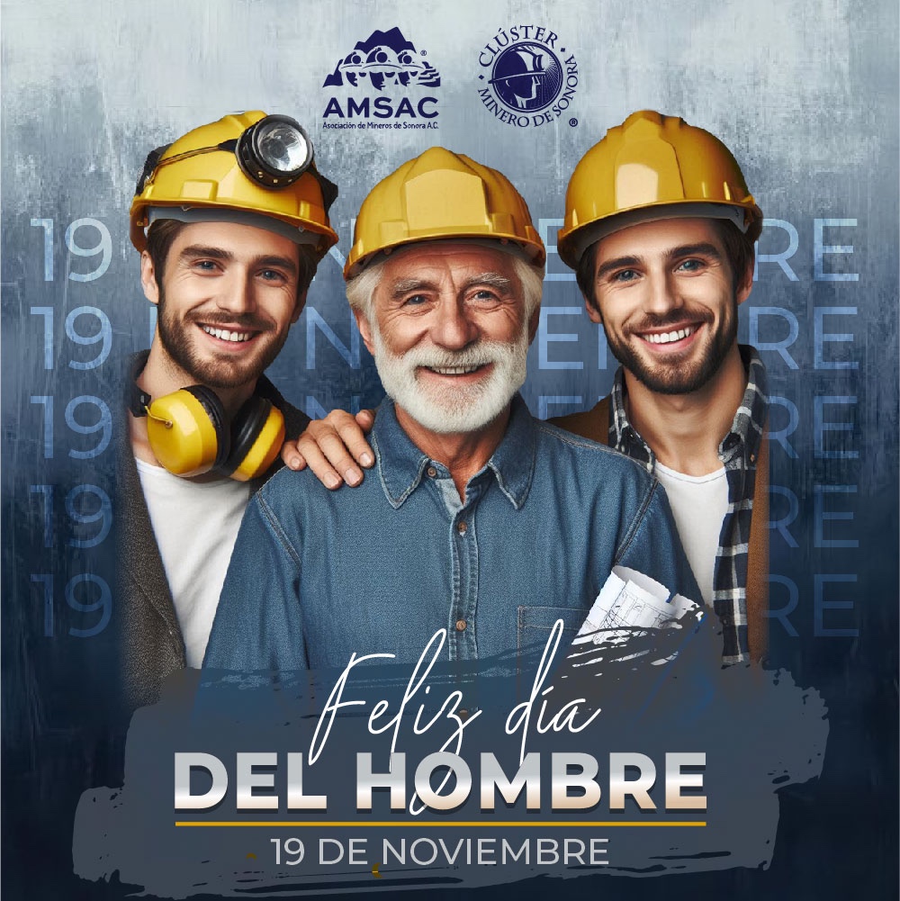 👷¡Feliz Día del Hombre!👷‍♂️

Es un día para reflexionar sobre la salud física y mental masculina, promover la igualdad de género y reconocer la contribución positiva de los hombres a la sociedad.

#diadelhombre #DiaInternacionalDelHombre

<a href="/AMSACSONORA/">AMSAC</a> 
<a href="/ClusterDeSonora/">Clúster Minero de Sonora</a>