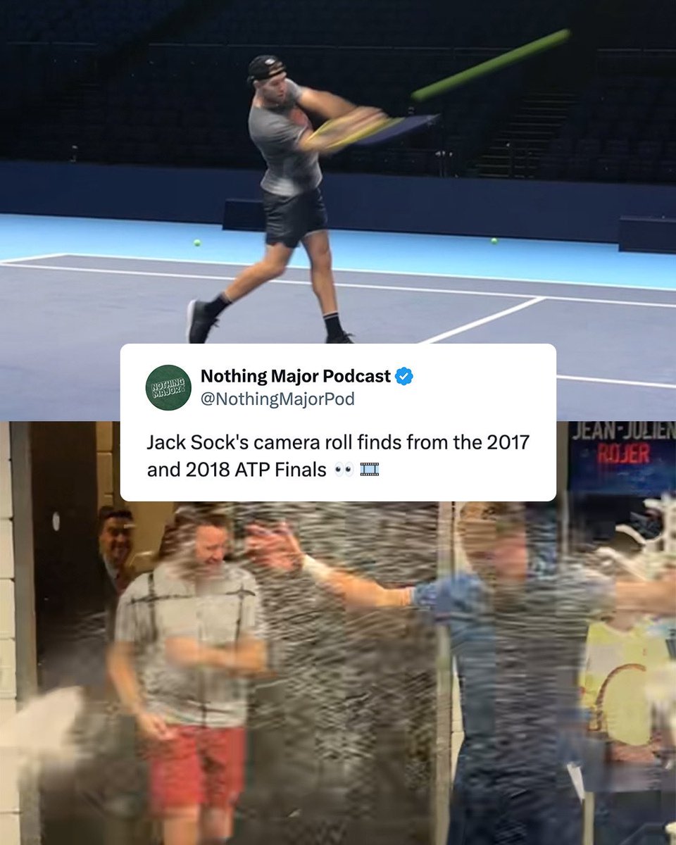 Jack scrolled through his camera roll to find some old #ATPFinals relics… 

A thread 🧵