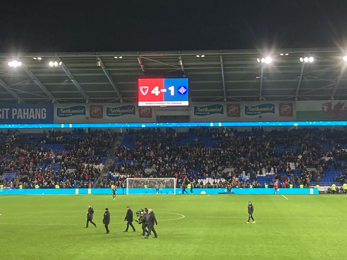 By the way….a Wales National Team are Top of the League ⚽️🏴󠁧󠁢󠁷󠁬󠁳󠁿👍🏽