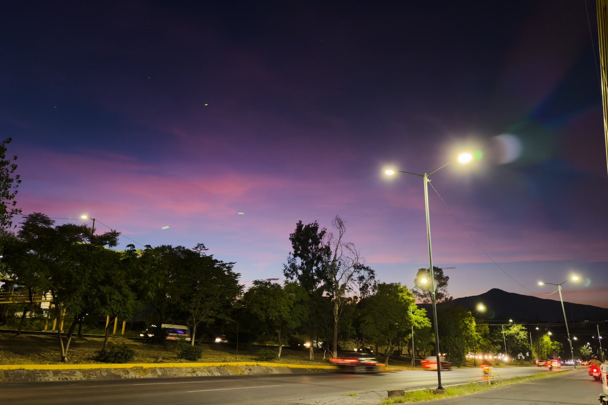 El cielo de hoy en Morelia 🤩