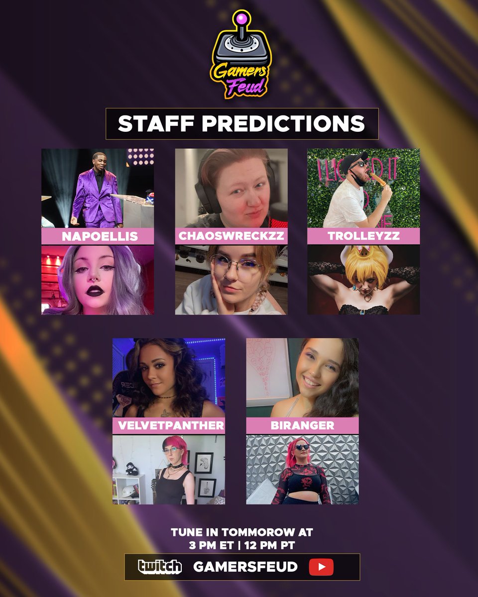 GamersFeud's tweet photo. Why Flame when you could Feud?❤️

Five of our staff members dropped their picks for who they think wins over Biscuit tomorrow.

@bonevvitch 
@JeanineUsagi 
@FrostiShadows
@PanicSpin 
@emzy_leigh 

Who truly will find their way into Biscuit's heart tomorrow?🔥 https://t.co/n6Bw7Pr4hK