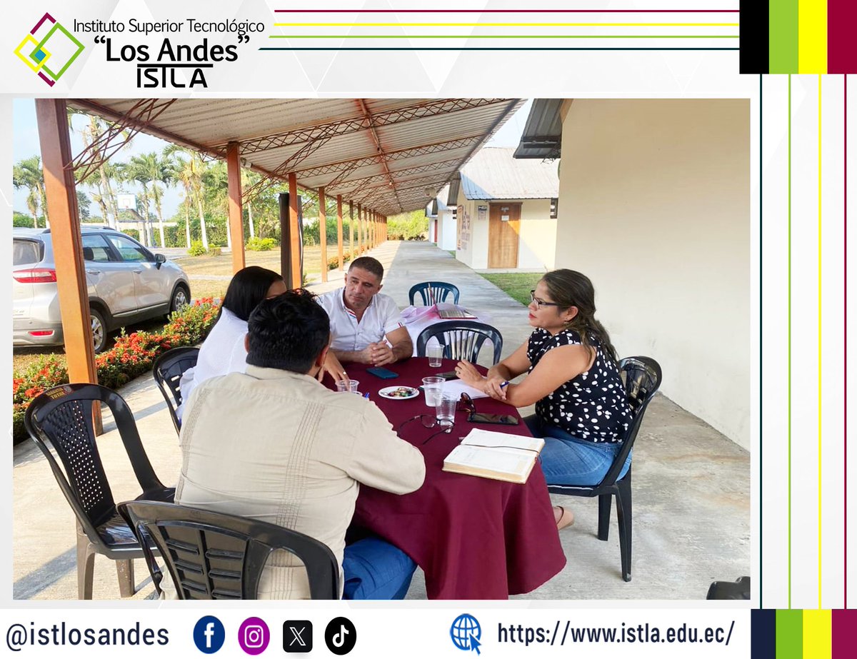 ISTLOSANDES's tweet photo. 📚✨ 𝐈𝐧𝐬𝐭𝐢𝐭𝐮𝐭𝐨 𝐒𝐮𝐩𝐞𝐫𝐢𝐨𝐫 𝐓𝐞𝐜𝐧𝐨𝐥𝐨́𝐠𝐢𝐜𝐨 𝐋𝐨𝐬 𝐀𝐧𝐝𝐞𝐬🤝 Convenio Marco de Cooperación con el Instituto Superior Tecnológico Bet-el. https://t.co/vf6IiEalmw