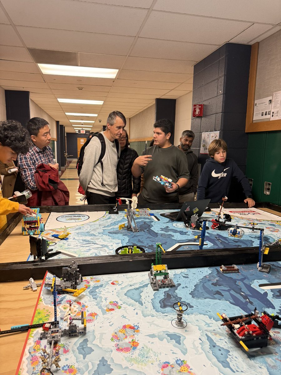 What a wonderful evening spent with our 7th grade G&amp;T students. They showcased their skits and robots in preparation for their competition this week. Thank you to Mr. Ronk for his preparing them! <a href="/Neyda_Evans/">Neyda Evans</a> <a href="/MSD_Caputo/">Vincent Caputo</a> <a href="/DrTaniaHerzog/">Tania Herzog</a>