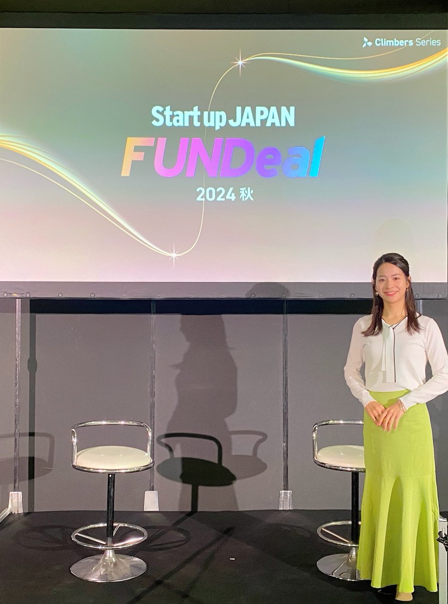 Startup JAPAN FUNDeal 2024-秋-

今日から２日間
Y会場のMCしております🎤

よろしくお願いします😊✨

#FUNDeal2024秋