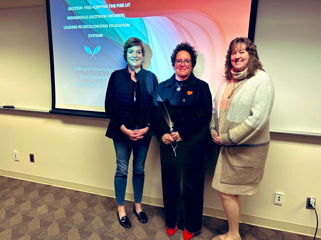 I am now officially Dr. Desjarlais. Passed my defence. My research was well received. Thank you to all my supporters and those who sent me positive vibes. #Indigenous #Auntie #Scholar <a href="/edstubc/">EDST UBC</a>